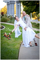 Briana and Zack's Wedding Portraits at the Sacramento California Temple