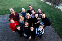 The Griffiths Family Christmas Portraits 2010